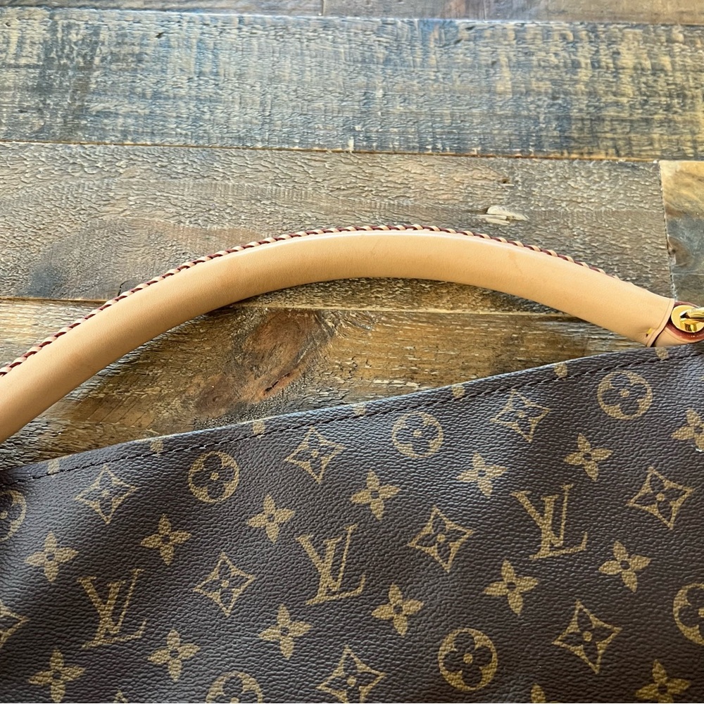 LOUIS VUITTON • Artsy MM purse bag hobo • Authentic • Full Set - Picture 6 of 16